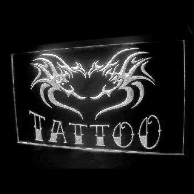 100033 Tattoo Piercing Shop Studio Workshop Home Decor Open Display illuminated Night Light Neon Sign 16 Color By Remote