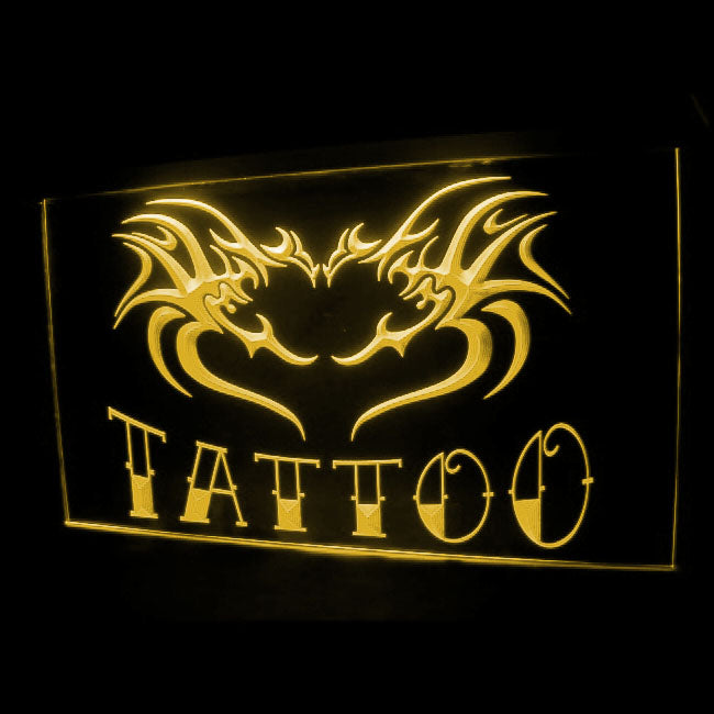 100033 Tattoo Piercing Shop Studio Workshop Home Decor Open Display illuminated Night Light Neon Sign 16 Color By Remote