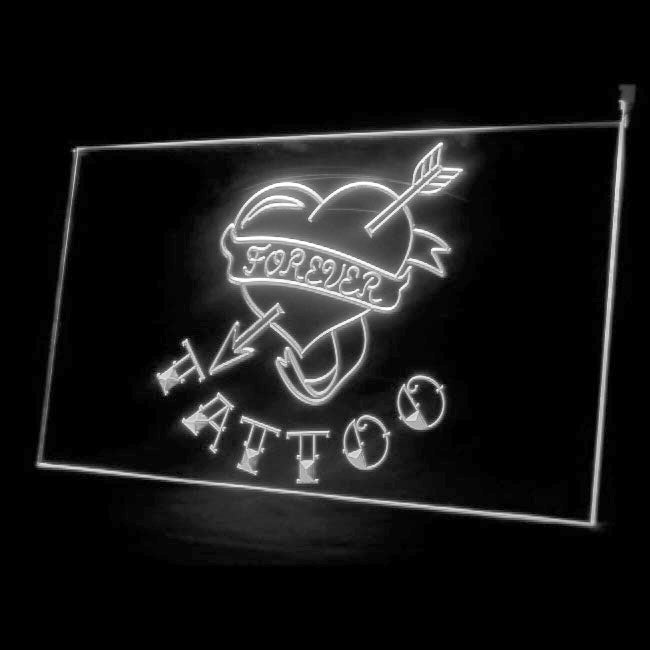 100034 Tattoo Piercing Shop Studio Workshop Home Decor Open Display illuminated Night Light Neon Sign 16 Color By Remote