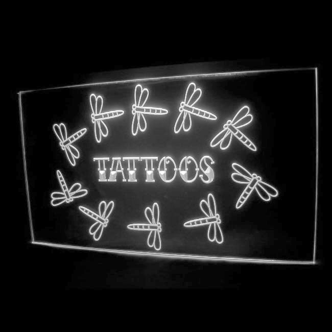 100039 Tattoo Piercing Shop Studio Workshop Home Decor Open Display illuminated Night Light Neon Sign 16 Color By Remote