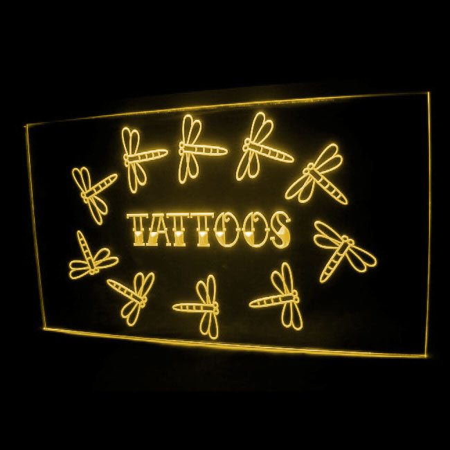 100039 Tattoo Piercing Shop Studio Workshop Home Decor Open Display illuminated Night Light Neon Sign 16 Color By Remote