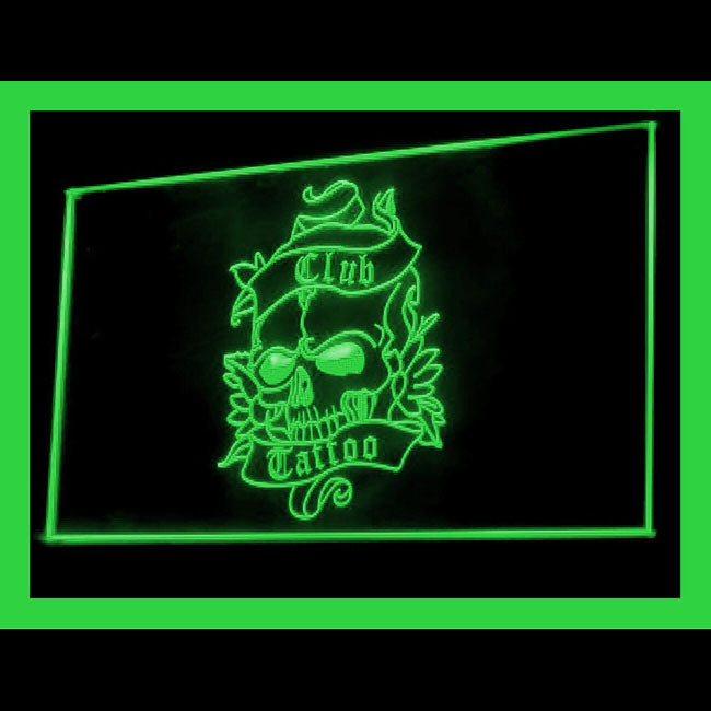 100056 Tattoo Piercing Shop Studio Workshop Home Decor Open Display illuminated Night Light Neon Sign 16 Color By Remote