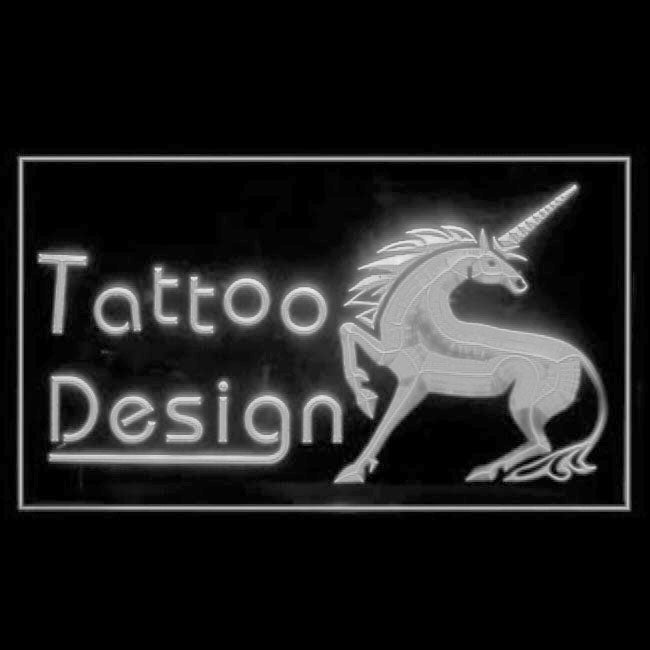 100088 Tattoo Design Piercing Shop Workshop Home Decor Open Display illuminated Night Light Neon Sign 16 Color By Remote