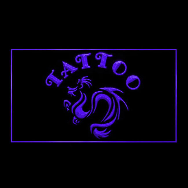 100104 Tattoo Piercing Shop Studio Workshop Home Decor Open Display illuminated Night Light Neon Sign 16 Color By Remote