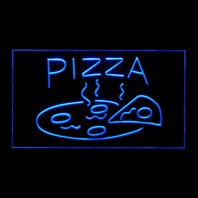 110005 Pizza Shop Cafe Restaurant Home Decor Open Display illuminated Night Light Neon Sign 16 Color By Remote