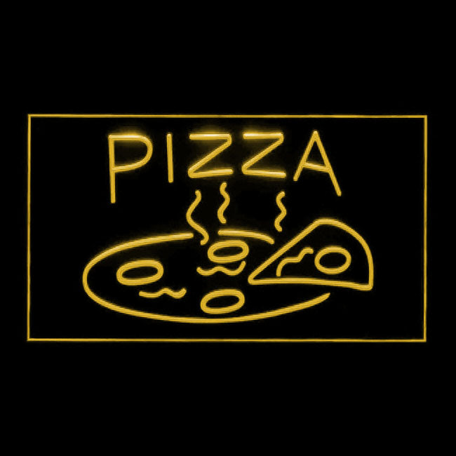 110005 Pizza Shop Cafe Restaurant Home Decor Open Display illuminated Night Light Neon Sign 16 Color By Remote