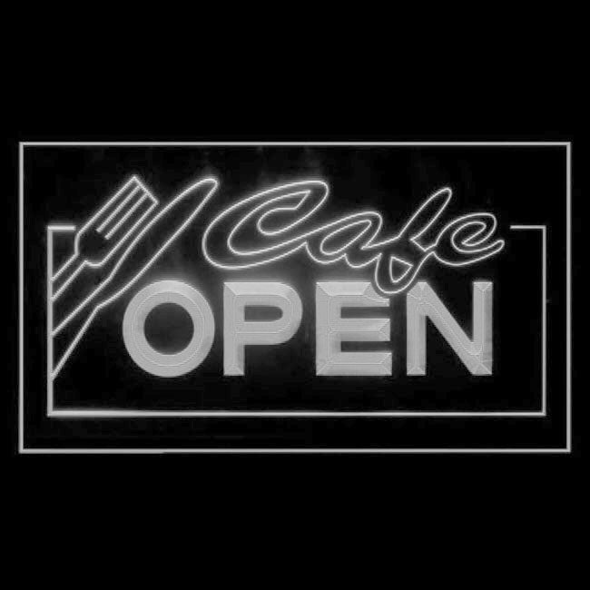 110006 Cafe Open Restaurant Coffee Bar Home Decor Open Display illuminated Night Light Neon Sign 16 Color By Remote