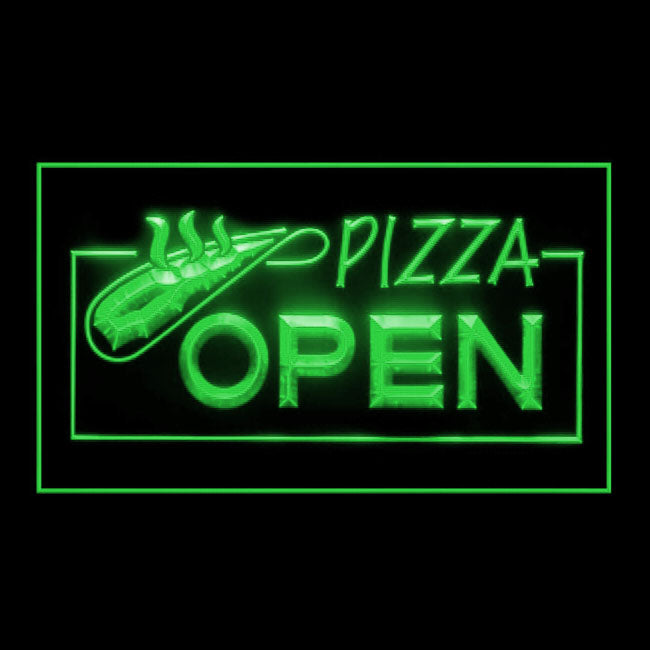 110018 OPEN Pizza Shop Cafe Restaurant Bar Home Decor Open Display illuminated Night Light Neon Sign 16 Color By Remote