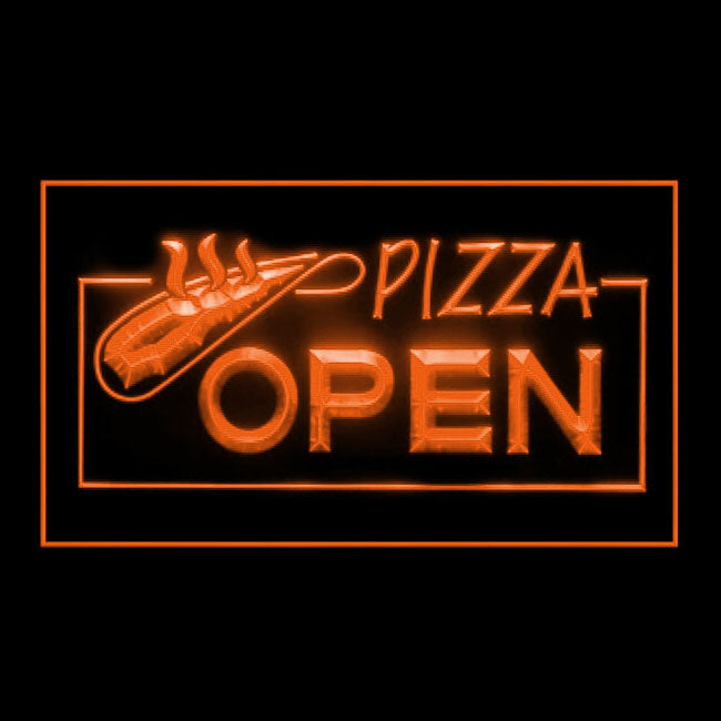 110018 OPEN Pizza Shop Cafe Restaurant Bar Home Decor Open Display illuminated Night Light Neon Sign 16 Color By Remote