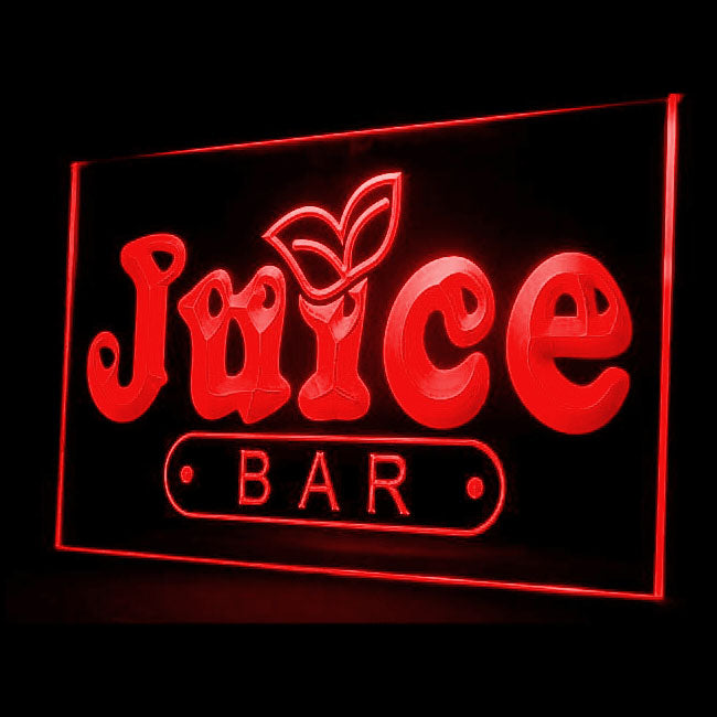 110034 Juice Bar Cafe Shop Store Home Decor Open Display illuminated Night Light Neon Sign 16 Color By Remote