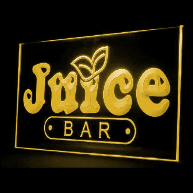 110034 Juice Bar Cafe Shop Store Home Decor Open Display illuminated Night Light Neon Sign 16 Color By Remote