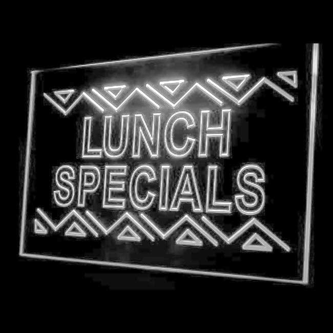 110035 Lunch Speical Cafe Restaurant Bar Home Decor Open Display illuminated Night Light Neon Sign 16 Color By Remote