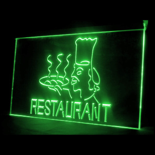 110100 Restaurant Chief Master Kitchen Cooking Home Decor Open Display illuminated Night Light Neon Sign 16 Color By Remote