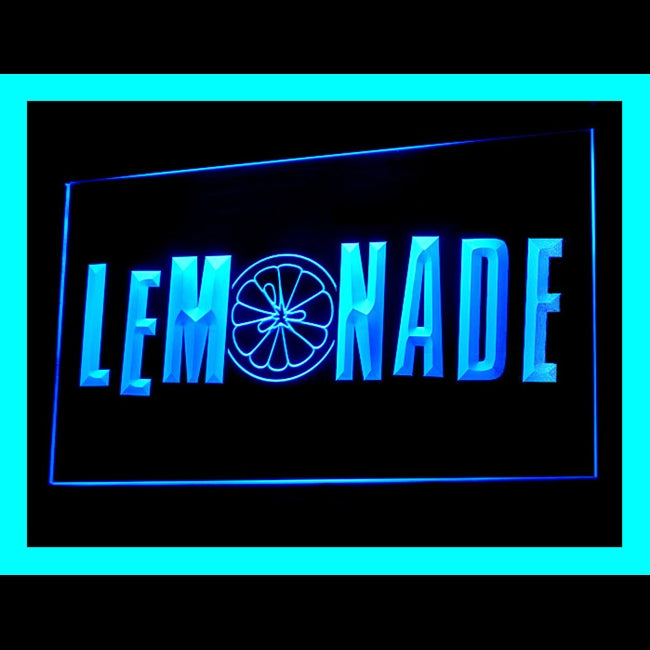 110180 Lemonade Cafe Shop Store Home Decor Open Display illuminated Night Light Neon Sign 16 Color By Remote