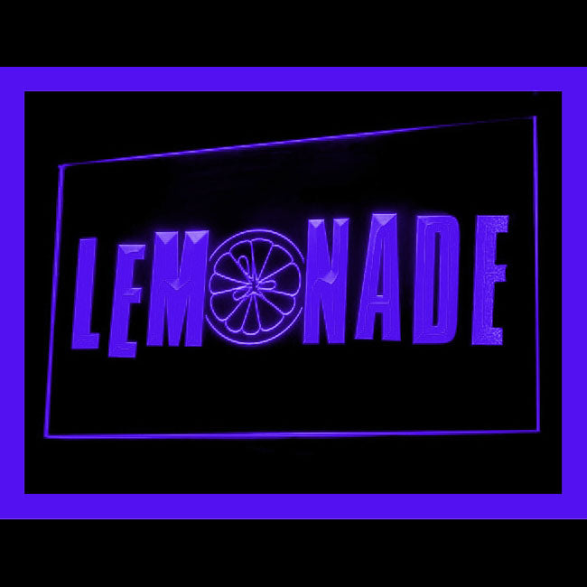 110180 Lemonade Cafe Shop Store Home Decor Open Display illuminated Night Light Neon Sign 16 Color By Remote