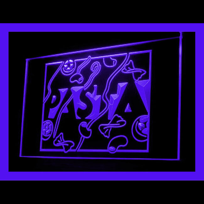 110198 Pasta Cafe Restaurant Shop Home Decor Open Display illuminated Night Light Neon Sign 16 Color By Remote