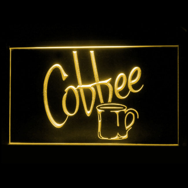 110229 Open Cafe Coffee Shop Home Decor Open Display illuminated Night Light Neon Sign 16 Color By Remote