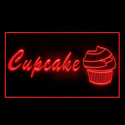 110235 Cupcake Bakery Shop Cafe Home Decor Open Display illuminated Night Light Neon Sign 16 Color By Remote