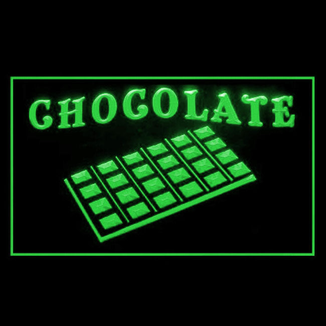 110283 Chocolate Candy Shop Store Home Decor Open Display illuminated Night Light Neon Sign 16 Color By Remote