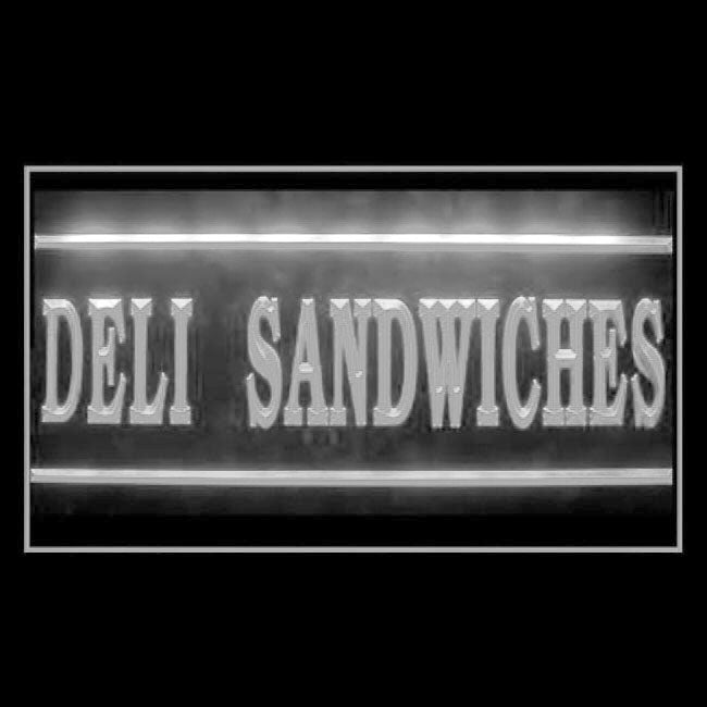 110285 Deli Sandwiches Shop Grocery Store Home Decor Open Display illuminated Night Light Neon Sign 16 Color By Remote
