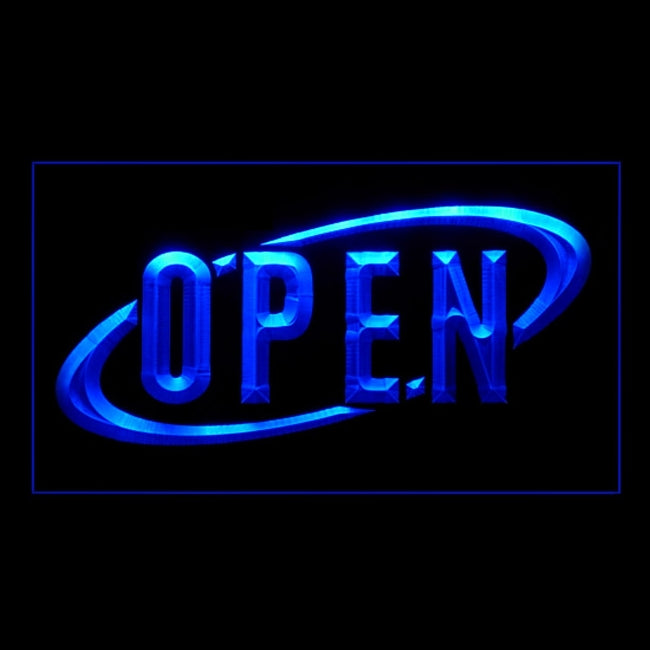 120007 Open Shop Store Salon Cafe Bar Pub Home Decor Open Display illuminated Night Light Neon Sign 16 Color By Remote