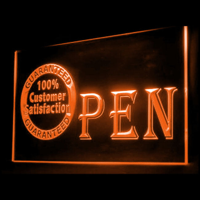 120013 Open Shop Store Salon Cafe Bar Pub Home Decor Open Display illuminated Night Light Neon Sign 16 Color By Remote
