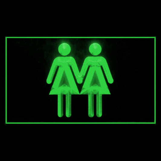 120126 Ladies Women Fitting Room Toilets Restroom Home Decor Open Display illuminated Night Light Neon Sign 16 Color By Remote