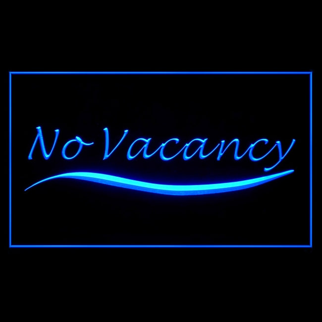 120140 No Vacancy Home Decor Shop Home Decor Open Display illuminated Night Light Neon Sign 16 Color By Remote