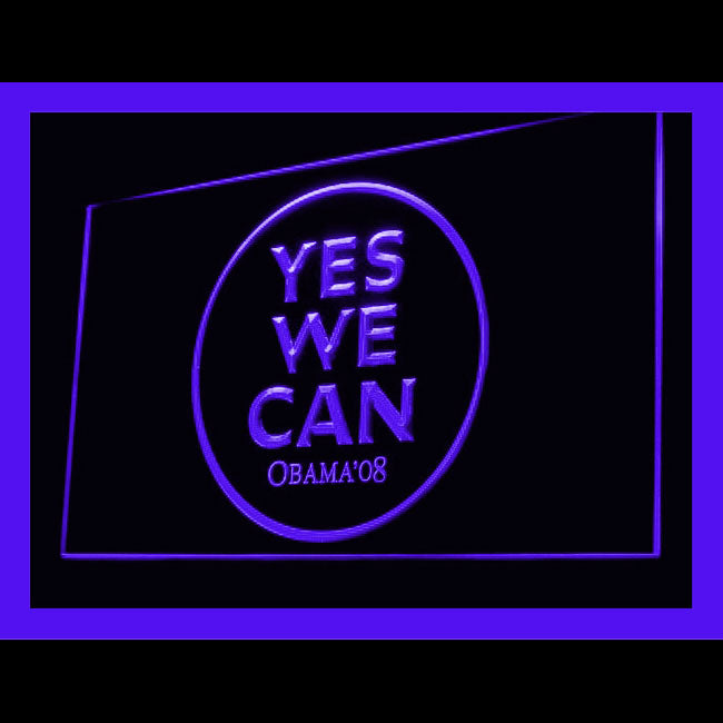 120142 Yes! We Can Home Decor Gym Room Home Decor Open Display illuminated Night Light Neon Sign 16 Color By Remote
