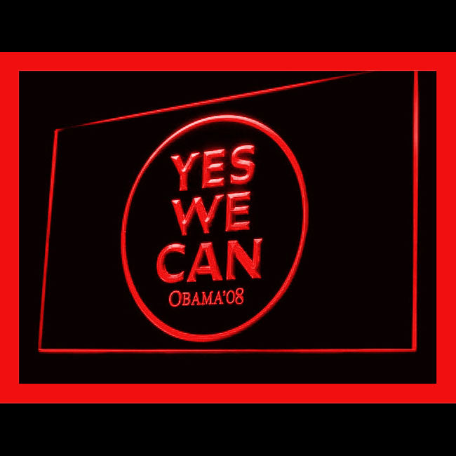 120142 Yes! We Can Home Decor Gym Room Home Decor Open Display illuminated Night Light Neon Sign 16 Color By Remote