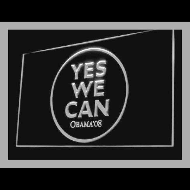 120142 Yes! We Can Home Decor Gym Room Home Decor Open Display illuminated Night Light Neon Sign 16 Color By Remote