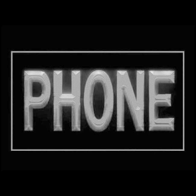 120179 Phone Home Decor Open Display illuminated Night Light Neon Sign 16 Color By Remote