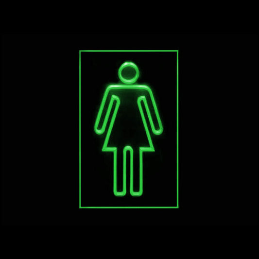 120186 Female Fitting Room Toilets Restroom Home Decor Open Display illuminated Night Light Neon Sign 16 Color By Remote