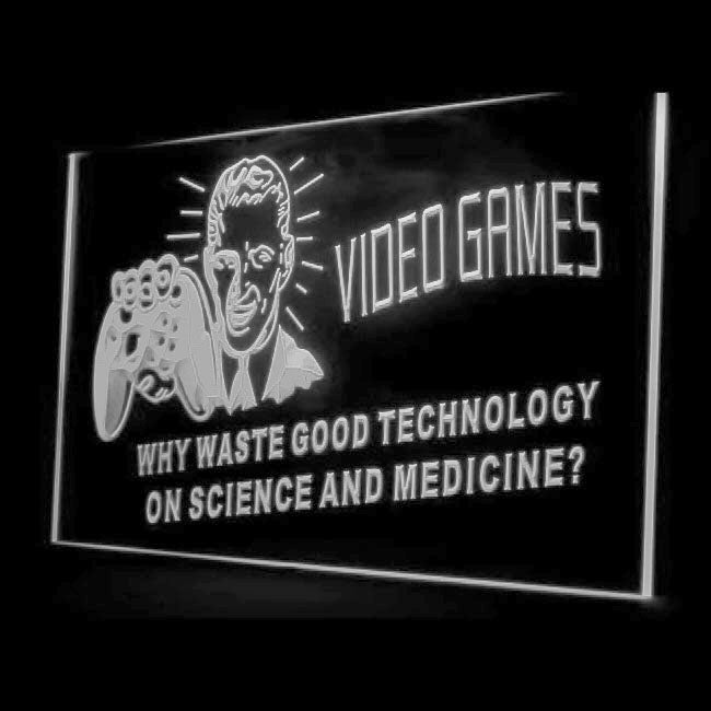 130002 Video Games Gamer Tag Home Decor Open Display illuminated Night Light Neon Sign 16 Color By Remote