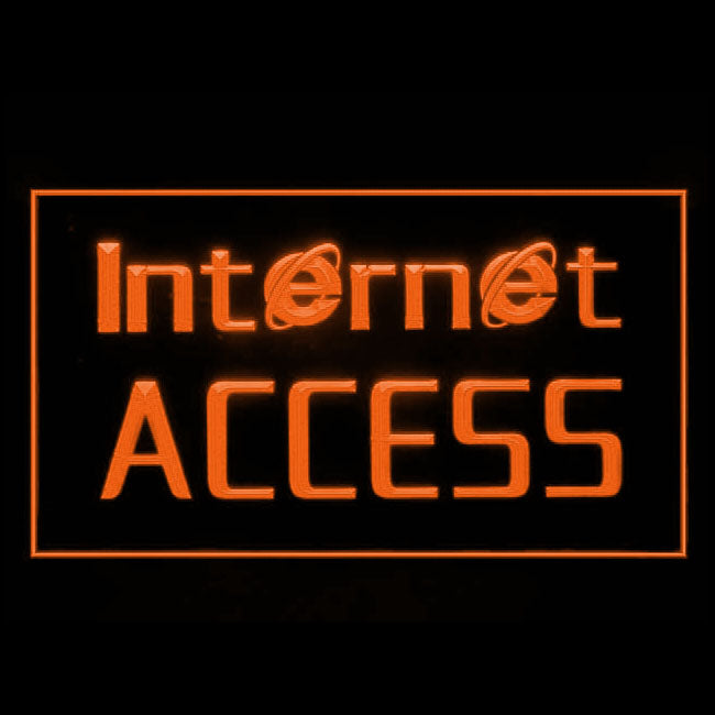 130006 OPEN Internet Access Bar Home Decor Open Display illuminated Night Light Neon Sign 16 Color By Remote