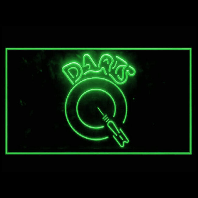 130019 Darts Bar Pub Club Games Room Home Decor Open Display illuminated Night Light Neon Sign 16 Color By Remote