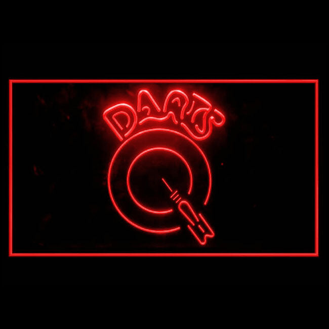 130019 Darts Bar Pub Club Games Room Home Decor Open Display illuminated Night Light Neon Sign 16 Color By Remote