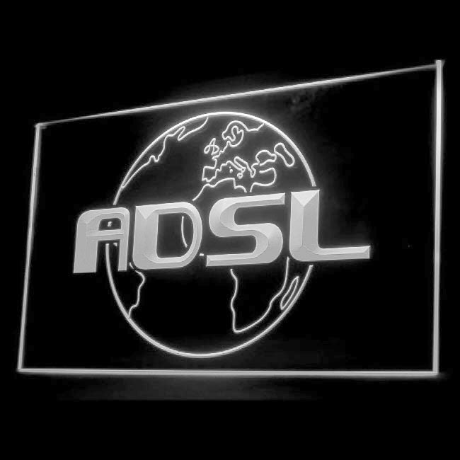 130032 ADSL Internet Shop Cafe Home Decor Open Display illuminated Night Light Neon Sign 16 Color By Remote