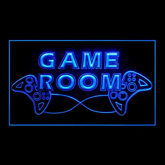 130043 Game Room Gamer Tag Shop Home Decor Open Display illuminated Night Light Neon Sign 16 Color By Remote
