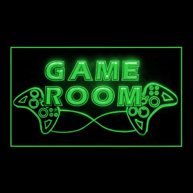 130043 Game Room Gamer Tag Shop Home Decor Open Display illuminated Night Light Neon Sign 16 Color By Remote