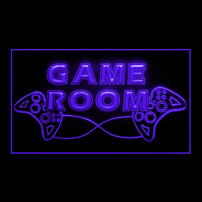 130043 Game Room Gamer Tag Shop Home Decor Open Display illuminated Night Light Neon Sign 16 Color By Remote