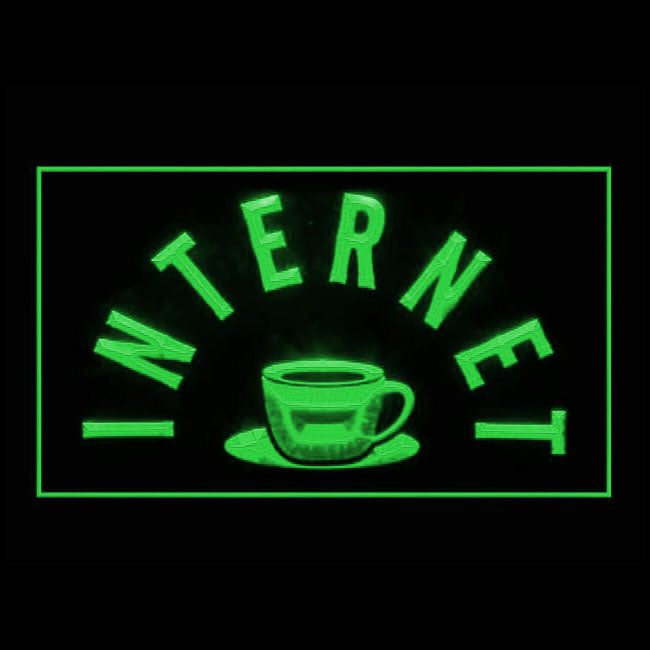 130049 OPEN Internet Access Bar Home Decor Open Display illuminated Night Light Neon Sign 16 Color By Remote