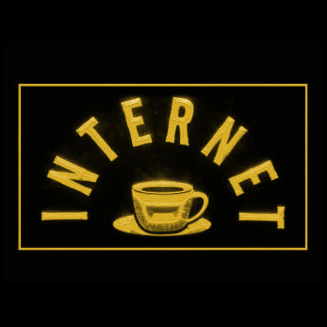 130049 OPEN Internet Access Bar Home Decor Open Display illuminated Night Light Neon Sign 16 Color By Remote