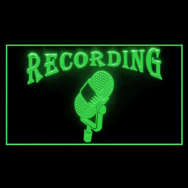 140006 Recording On The Air Radio Studio Home Decor Open Display illuminated Night Light Neon Sign 16 Color By Remote