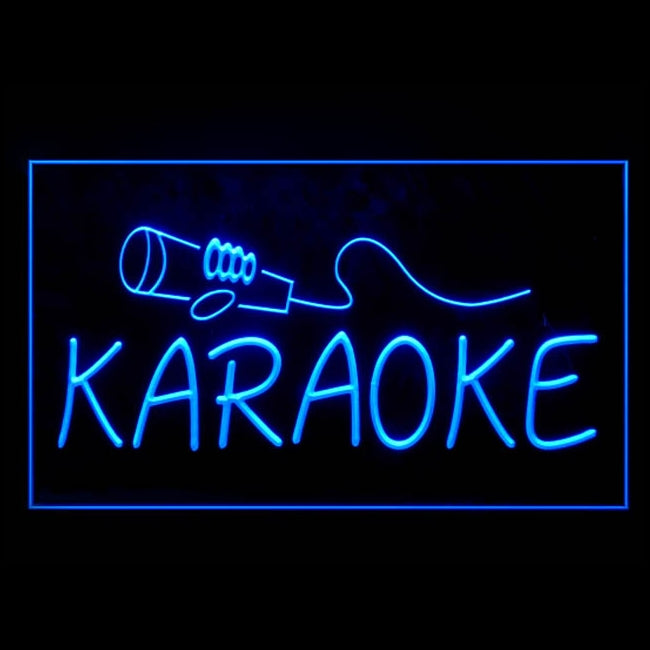 140015 Karaoke Lounge Bar Pub Home Decor Open Display illuminated Night Light Neon Sign 16 Color By Remote