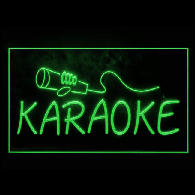 140015 Karaoke Lounge Bar Pub Home Decor Open Display illuminated Night Light Neon Sign 16 Color By Remote