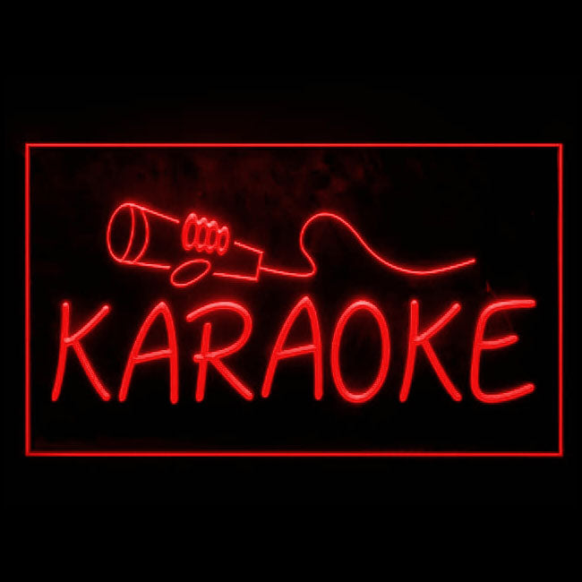 140015 Karaoke Lounge Bar Pub Home Decor Open Display illuminated Night Light Neon Sign 16 Color By Remote