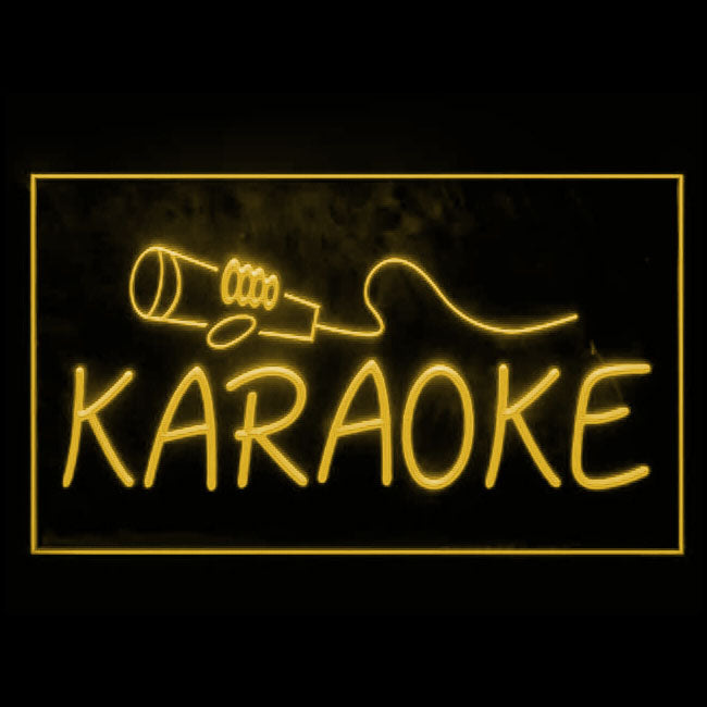 140015 Karaoke Lounge Bar Pub Home Decor Open Display illuminated Night Light Neon Sign 16 Color By Remote