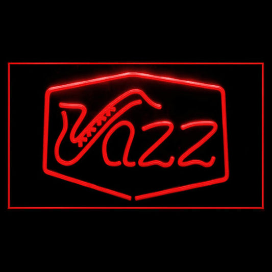 140016 Jazz Bar Music Live Pub Home Decor Open Display illuminated Night Light Neon Sign 16 Color By Remote
