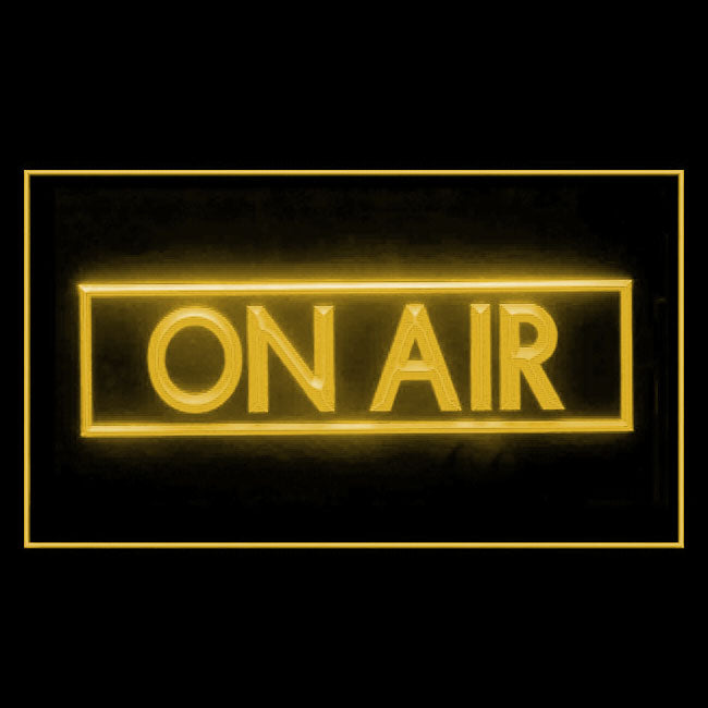 140017 On Air Recording Live Studio Room Home Decor Open Display illuminated Night Light Neon Sign 16 Color By Remote